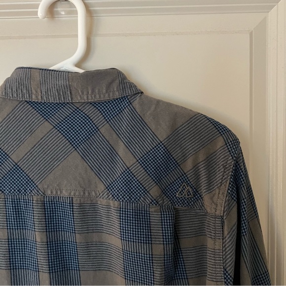 Alpine design mens long sleeve plaid button down shirt | size medium - Picture 7 of 11